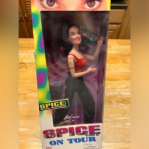 Sporty Spice, Spice Girl doll. Never opened, still in original packaging.